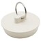 Thrifco Plumbing 1-3/4 Inch Universal Rubber Sink Drain Stopper in White 4400606 - alternate 1
